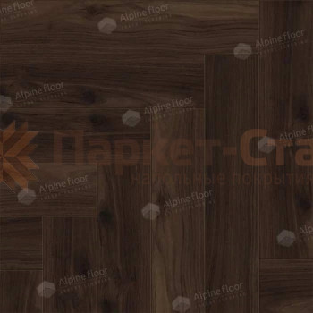 Ламинат елочкой Alpine Floor Herringbone 12 LF105-14  Дуб Абруццо 