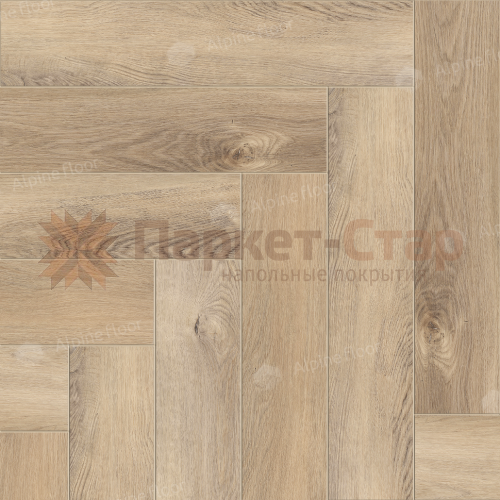 Кварц виниловый ламинат Alpine Floor Parquet Light ECO 13-17 Дуб Синистра