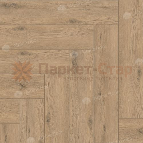 Кварц виниловый ламинат Alpine Floor Parquet Light ЕСО 13-23 Дуб Алиот