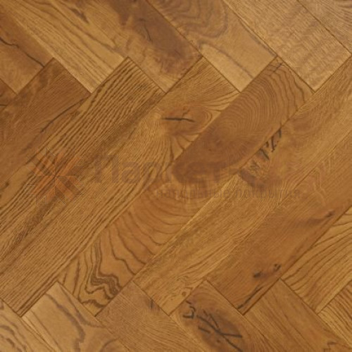 Инженерная доска  Golden Wood   Дуб Шафран Венгерская Ёлка