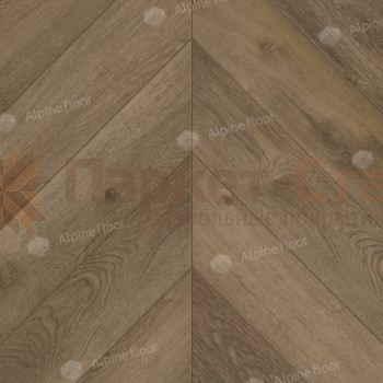 Кварц виниловый ламинат Alpine Floor Chevron Alpine ECO 18-4 Дуб Насыщенный Кварц виниловый ламинат Alpine Floor Chevron Alpine ECO 18-4 Дуб Насыщенный